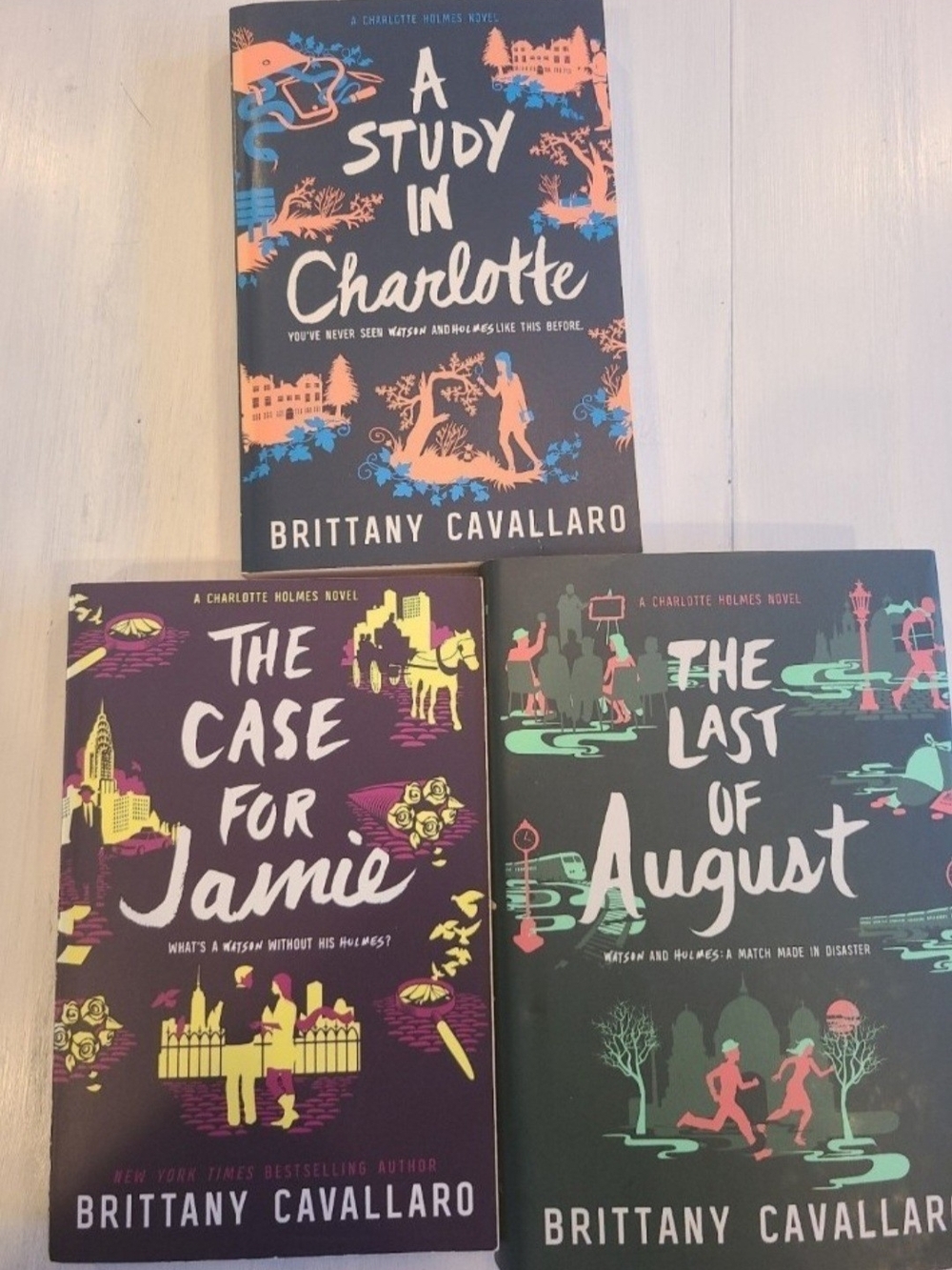 Charlotte Holmes series (books 1-3) by Brittany Cavallaro